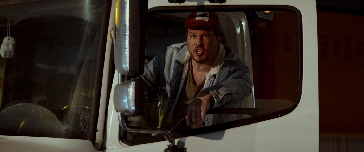 Trucker scene